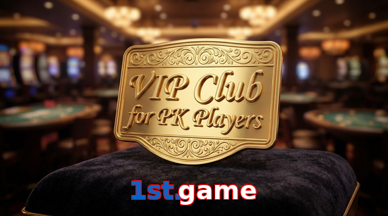 Main screen of 1St.game vip page for PK players
